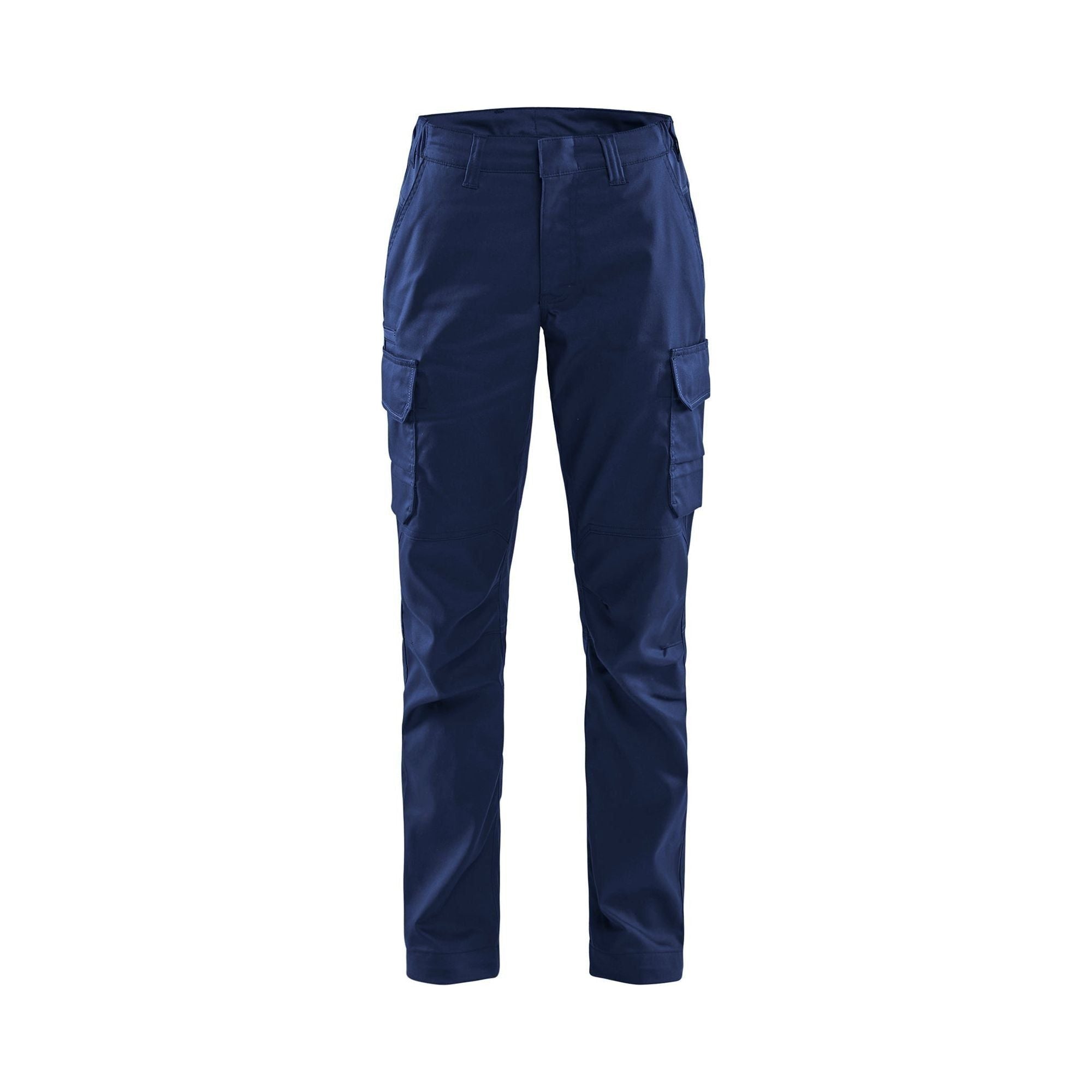 BlÅklder 7144 Dame Industri Buks Stretch Marineblå Koboltblå C32 Bukser BlÅklder Discount - BlÅklÄder Jeans - 7330509843260