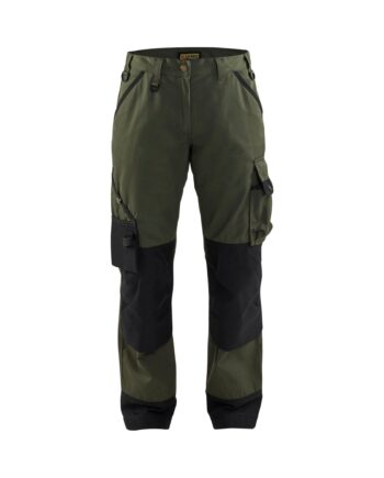 Sort BlÅklder 7154 Garden Buks Dame Army Grøn C34 Bukser Arbejdstøj Beklædning - BlÅklÄder Jeans  - 7330509280263