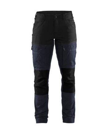 Sort BlÅklder 7166 Dame Service Buks Med Stretch Mørk Marineblå C32 Bukser Arbejdstøj Beklædning - BlÅklÄder Jeans  - 7330509799826