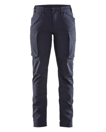 BlÅklder 7177 Service Softshell Buks Vinter Dame Mørk Marineblå C32 Bukser Beklædning BlÅklder - BlÅklÄder Jeans  - 7330509808269
