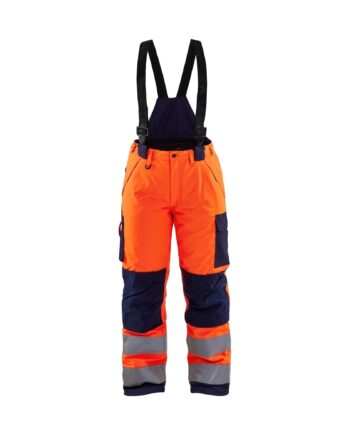 BlÅklder 7885 High Vis Vinter Buks Dame High Vis Orange Marineblå C34 Bukser Beklædning BlÅklder - BlÅklÄder Jeans  - 7330509551233