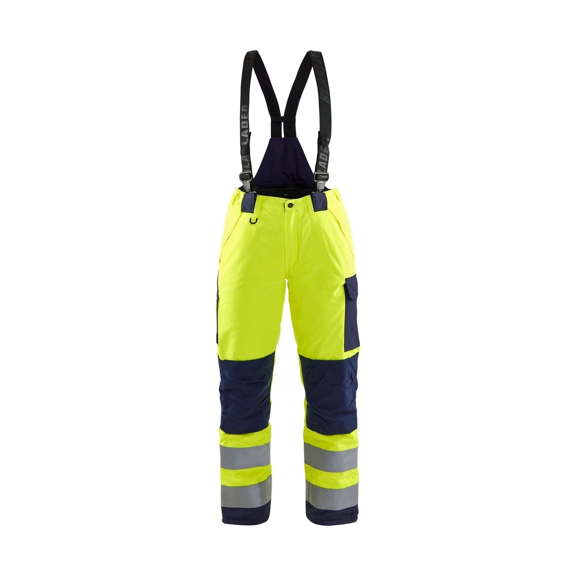 BlÅklder 7885 High Vis Vinter Buks Dame High Vis Gul Marineblå C34 Bukser Beklædning BlÅklder - BlÅklÄder Jeans  - 7330509551059