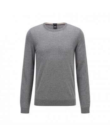 Grå Boss Sweatee Shirt Til Herre - Boss Shirt