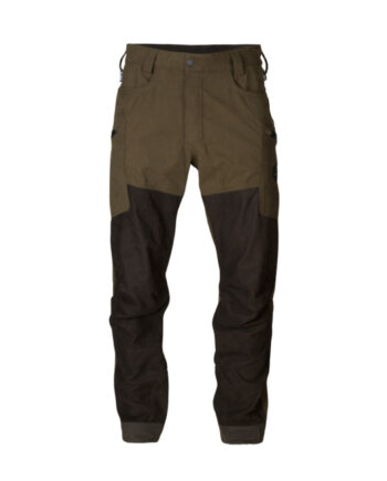 Grøn Harkila Driven Hunt Hws Læder Bukser Green Shadow Brown - Härkila Jeans  - 5714733553423