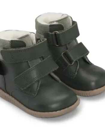 Grøn Bundgaard Rabbit Strap Tex Bg303069 653 - Bundgaard SkoSneaksers  - 5711875729723