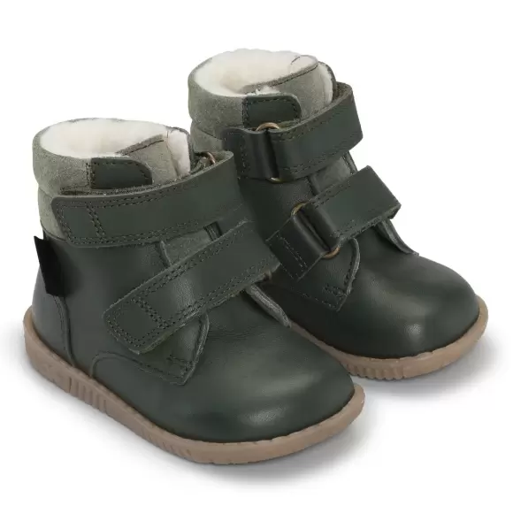 Grøn Bundgaard Rabbit Strap Tex Bg303069 653 - Bundgaard SkoSneaksers  - 5711875729723