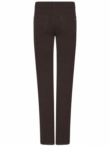 Mørkebrun Cero Basic Bukser Dame Brun 598 - Cero Basic Jeans - 5713270677173