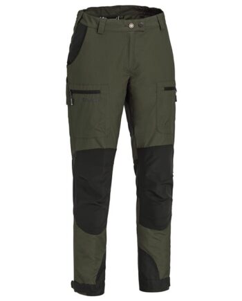 Sort Pinewood Caribou Damebukser Mossgreen Black Short Bukser - Pinewood Jeans  - 7331090192003