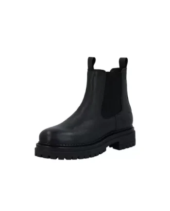 Sort Cashannah Chelsea Boot Leather 24203 256 - SkoSneaksers  - 5711233083405
