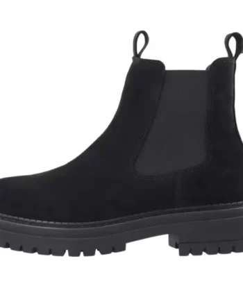 Sort Cashott Cashannah Chelsea Boot Suede 61300022 - SkoSneaksers  - 5740017043564