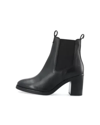 Sort Cassophia Chelsea Boot Leather 61300852 - SkoSneaksers  - 5740017051750