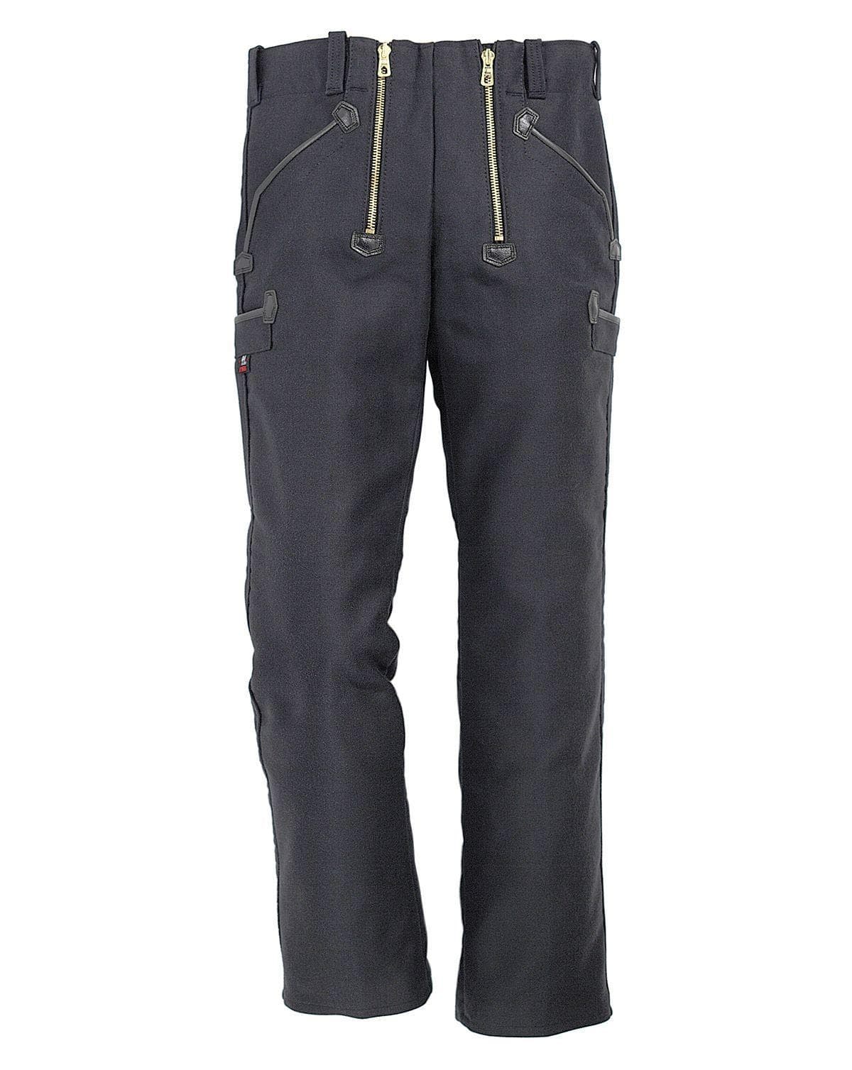Sort Fhb Christian Guild Naver Bukser Tysk Læder W36 L36 102 - Fhb Jeans - 4030646079654