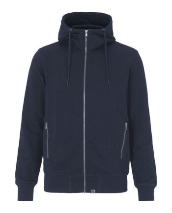 Cottover Terry Hood Herre 141510 Navy Sweatee Shirt Dame Fairtrade - Cottover Shirt  - 7332643257682