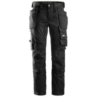 Sort Snickers Stretch Buks Med Hylsterlommer 6241 Str - Jeans  - 7332515267009