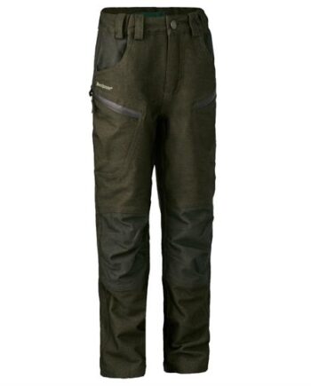 Deerhunter Youth Chasse Trousers Olive Night Melange - Deerhunter Jeans  - 5702827190951