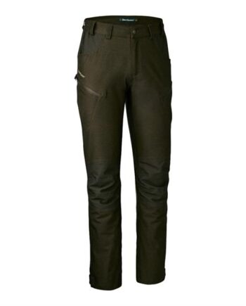 Deerhunter Mens Chasse Trousers Olive Night Melange - Deerhunter Jeans  - 5702827190777
