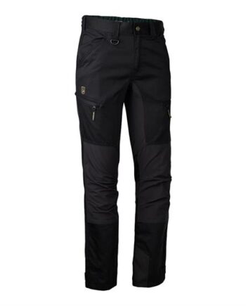 Sort Deerhunter Mens Rogaland Stretch Trousers Contrast Black - Deerhunter Jeans  - 5702827191927