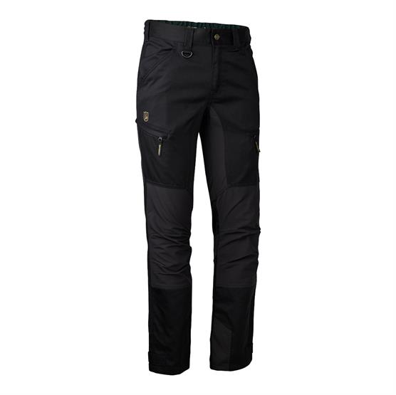 Sort Deerhunter Mens Rogaland Stretch Trousers Contrast Black - Deerhunter Jeans - 5702827191927