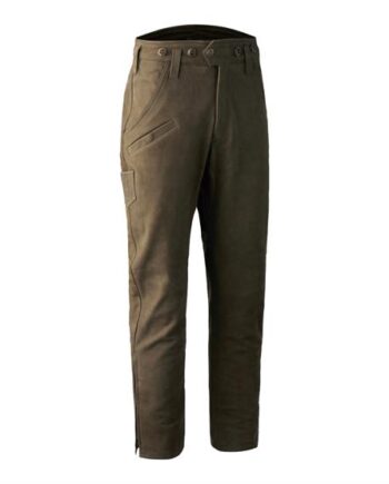 Deerhunter Mens Strasbourg Leather Boot Trousers Brown - Deerhunter Jeans  - 5702827079775