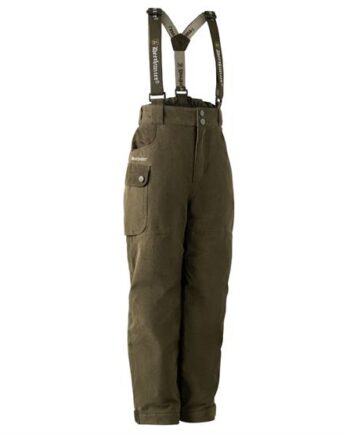 Grøn Deerhunter Youth Eagle Winter Trousers Tarmac Green - Deerhunter Jeans  - 5702827222751