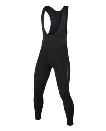 Sort Endura Windchill Bibtights Vinter Vindtætte Lange Bukser Med Indlæg - Endura Jeans  - 5055939986425
