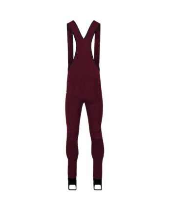 Bioracer Tempest Light Lange Bukser Med Seler Herre Wine Red Str - Bio Racer Jeans  - 5414985244000