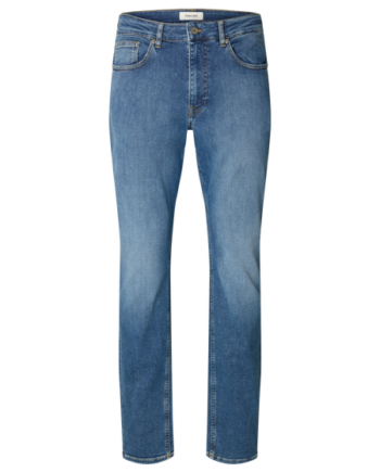 Medium Blue Den Slh75 Slim Cleo Flex 616 Jeans Noos - Selected Jeans  - 5715831914109