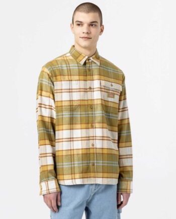 Grøn Dickies Orting Shirt Gul - Hell Bunny Shirt