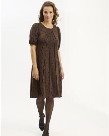Brun Infront Kjole 804 Mocca - Infront Jeans  - 5714220405334