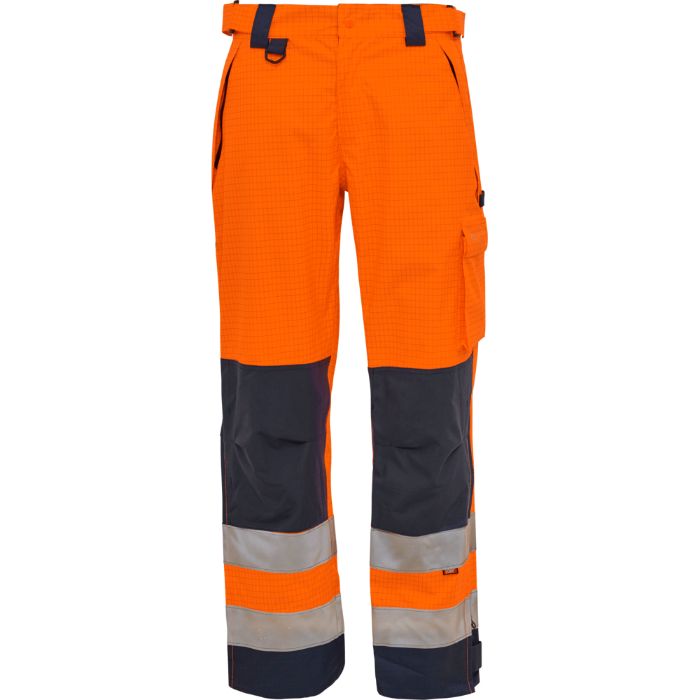 Elka Securetech Multinorm Taljebukser 082450r Orange Marine Bukser Byggeri Anlæg Elka - Elka Jeans  - 5706219169983