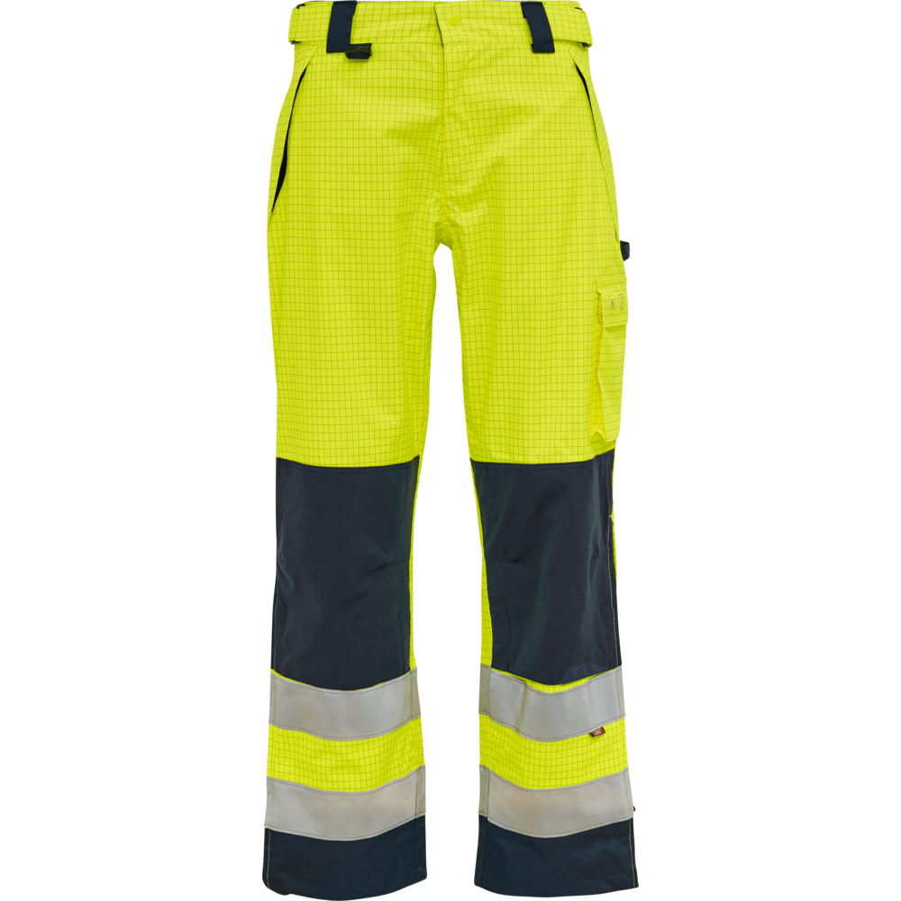 Elka Securetech Multinorm Taljebukser 082450r Gul Navy Bukser Byggeri Anlæg Elka - Elka Jeans  - 5706219171054