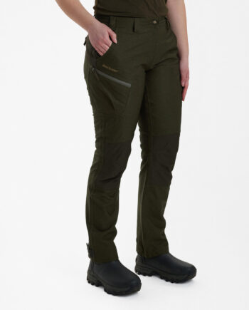 Olive Night Mel Lady Chasse Bukser - Deerhunter Jeans  - 5702827190845