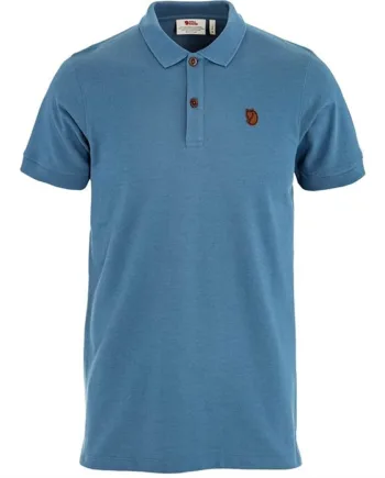 Blå Fjallraven Vik Polo Shirt Herre Mænd Dawn Blue 2xl Shirt Polo Shirt - Fjällräven Shirt  - 7323451160714