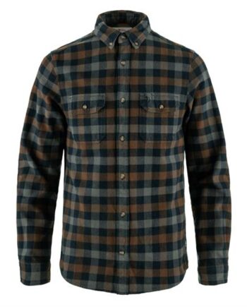 Fjallraven Skog Shirt Mens Dark Navy Dark Oak - Fjällräven Shirt  - 7323451062346