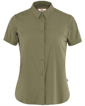Grøn Fjallraven High Coast Lite Shirt Womens Green - Fjällräven Shirt  - 7323450686734