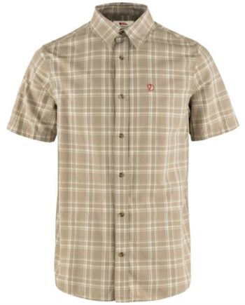Fjallraven Vik Lite Shirt Mens Fossil Chalk Rose - Fjällräven Shirt  - 7323450988920