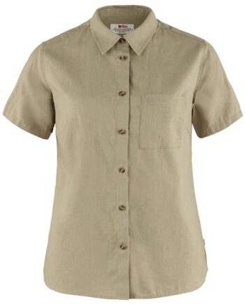Fjallraven Vik Travel Shirt Womens Sand Stone - Fjällräven Shirt  - 7323450687250