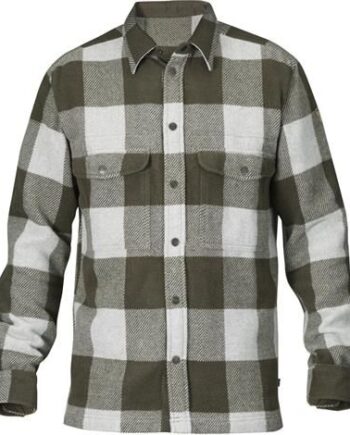 Fjallraven Canada Shirt Mens Deep Forest - Fjällräven Shirt  - 7323450463168