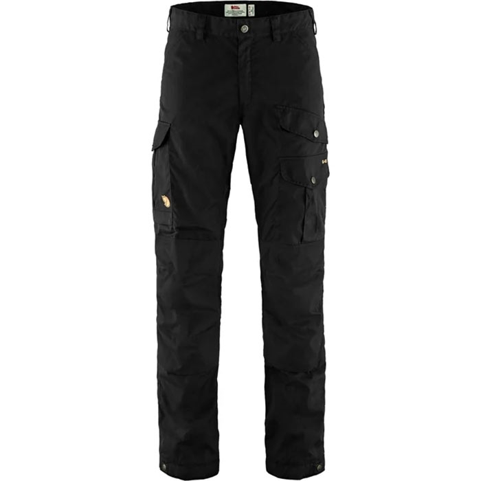 Sort Fjallraven Vidda Pro Trousers Herre Mænd Black Regular Bukser - Fjällräven Jeans - 7323450925758