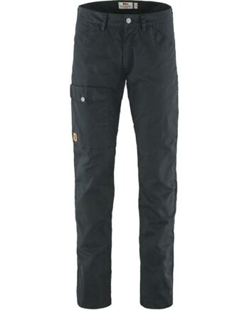Grøn Fjallraven Greenland Jeans Herre Mænd Regular Dark Navy Bukser - Fjällräven Jeans  - 7323450643218