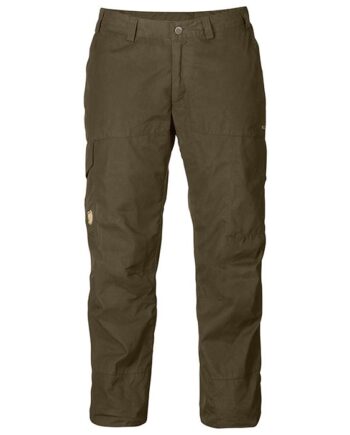 Grøn Fjallraven Karla Hydratic Woman Dark Olive Bukser - Fjällräven Jeans  - 7392158779680