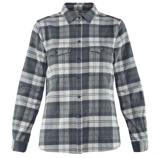 Fjallraven Vik Heavy Flannel Shirt Womens Dusk - Fjällräven Shirt - 7323450531522