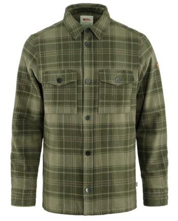 Fjallraven Vik Lite Padded Shirt Mens Deep Forest Laurel - Fjällräven Shirt  - 7323450790141