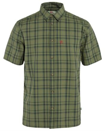 Grøn Fjallraven Vik Lite Shirt Mens Green Dark Navy - Fjällräven Shirt  - 7323450864323