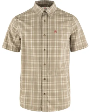 Fjallraven Vik Lite Shirt Herre Mænd Fossil Chalk Rose Skjorter - Fjällräven Shirt  - 7323450988883
