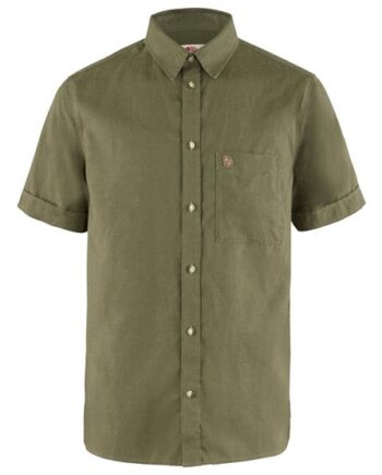 Grøn Fjallraven Vik Travel Shirt Mens Green - Fjällräven Shirt  - 7323450687069