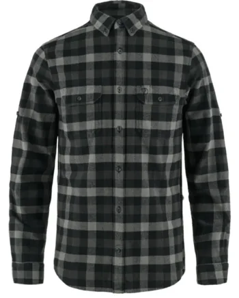 Sort Fjallraven Skog Shirt Herre Mænd Ampquotslimampquot Black Grey 2xl Skjorter - Fjällräven Shirt  - 7323451062360