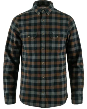Mørkeblå Fjallraven Skog Shirt Herre Mænd Ampquotslimampquot Dark Navy Dark Oak 2xl Skjorter - Fjällräven Shirt  - 7323451062377