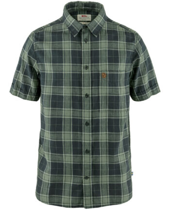 Grøn Fjallraven Vik Travel Shirt Navy Patina Green - Fjällräven Shirt  - 7323450864460