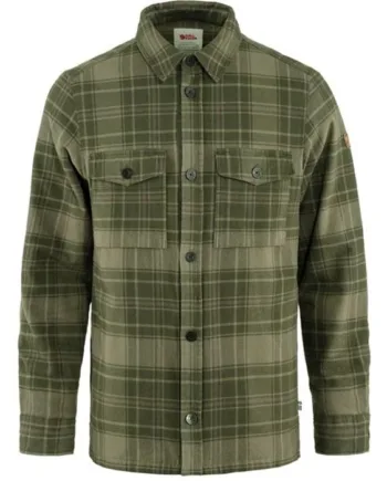 Grøn Fjallraven Vik Lite Padded Shirt Forest Green Skjorter - Fjällräven Shirt  - 7323450790202